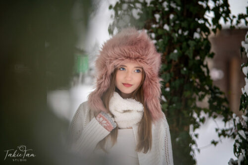 Sesja zimowa - Kasia